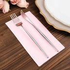 50 - Pack Paper Napkins Pink - Soft Disposable 2 - Ply Dinner Napkins for Weddings - Bell Racket Store