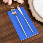 50 - Pack Paper Napkins Royal Blue - Soft Disposable 2 - Ply Dinner Napkins for Weddings - Bell Racket Store