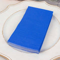 50 - Pack Paper Napkins Royal Blue - Soft Disposable 2 - Ply Dinner Napkins for Weddings - Bell Racket Store