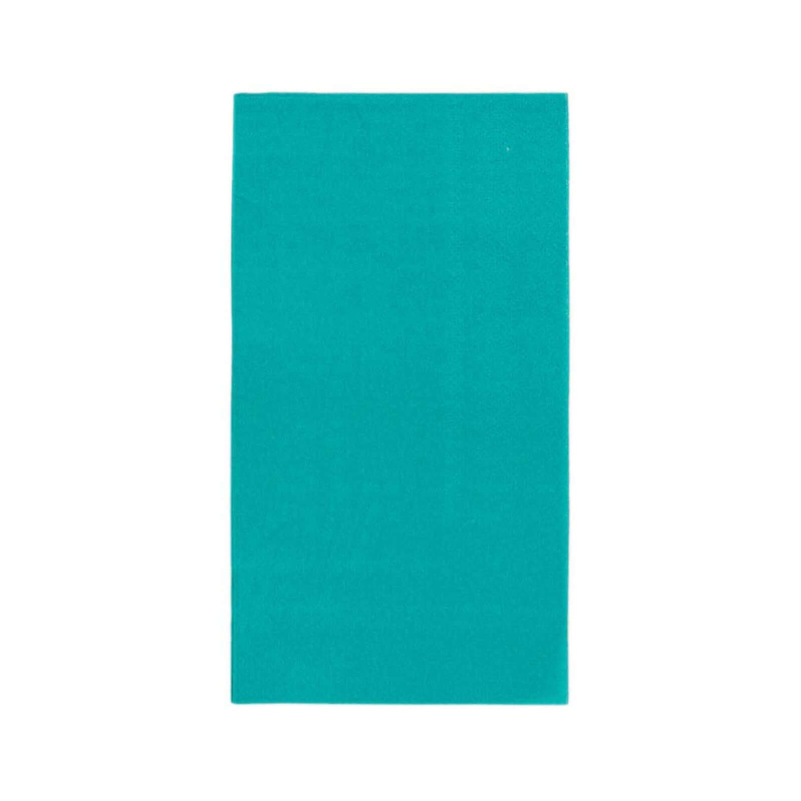 50 - Pack Paper Napkins Turquoise - Soft Disposable 2 - Ply Dinner Napkins for Weddings - Bell Racket Store