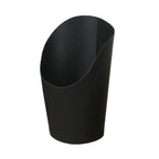 50 - Pack Paper Popcorn Box Snack Cups Cone Design Black - Great for Appetizers 14oz - Bell Racket Store