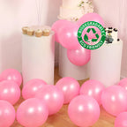 50 Pack Pink Biodegradable Balloons, 12" Thickened Extra Strong Eco - friendly Latex Helium Party Balloons - Bell Racket Store