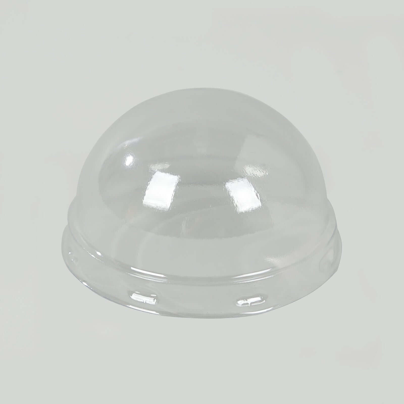 50 - Pack Plastic Dome Lids For Cupcake Liners Clear - Food Safe Disposable Baking Cake Cup Lids for Dessert Buffets Bakery Displays & Party Favors 3" - Bell Racket Store