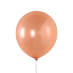 50 Pack Rose Gold Biodegradable Balloons, 12" Thickened Extra Strong Eco - friendly Latex Helium Party Balloons - Bell Racket Store