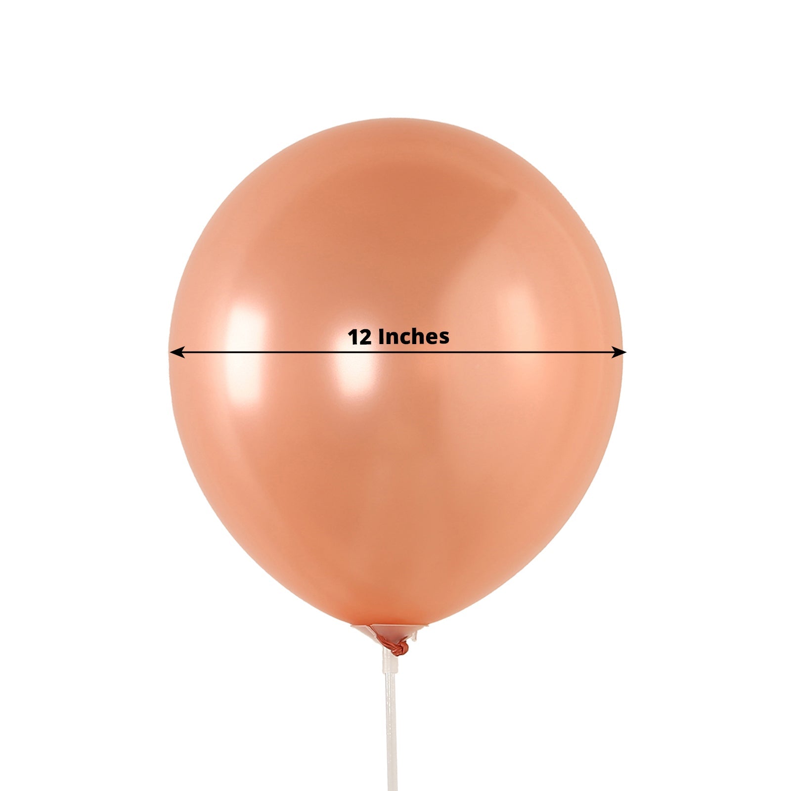 50 Pack Rose Gold Biodegradable Balloons, 12" Thickened Extra Strong Eco - friendly Latex Helium Party Balloons - Bell Racket Store
