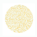 50 - Pack Table Placemats Gold Foil Leaf Vine Design White Round - Organza Disposable Floral Mats 13" - Bell Racket Store