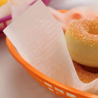 50 - Pack Wax Paper Basket Liners Rectangle Design White - Great for Food Presentation and Wrapping 9"x10" 35GSM - Bell Racket Store