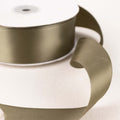 50 Yards 1.5" Dusty Sage Green Single Face Decorative Satin Ribbon - Bell Racket Store