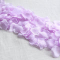 500-Pack Rose Petals Round Design Lavender Lilac Silk Confetti - Decorative Scatters for Tables and Floors
