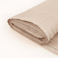 54"x10 Yards Beige Accordion Crinkle Taffeta Fabric Bolt - Bell Racket Store