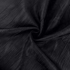 54"x10 Yards Black Accordion Crinkle Taffeta Fabric Bolt - Bell Racket Store