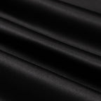 54"x10 Yards Black Lamour Satin Fabric Bolt, Heavy Matte Satin Fabric By The Yard - Bell Racket Store