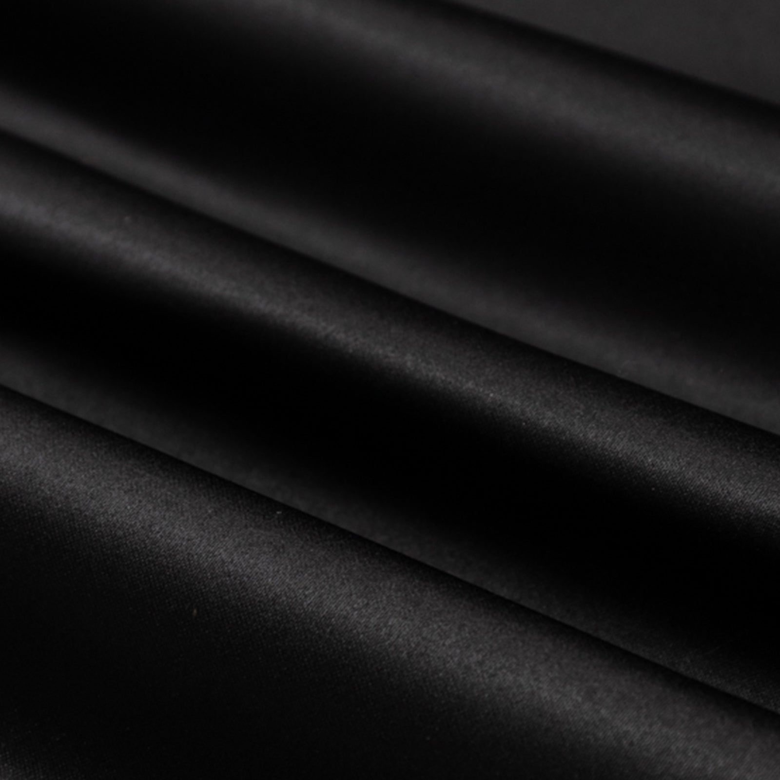 54"x10 Yards Black Lamour Satin Fabric Bolt, Heavy Matte Satin Fabric By The Yard - Bell Racket Store