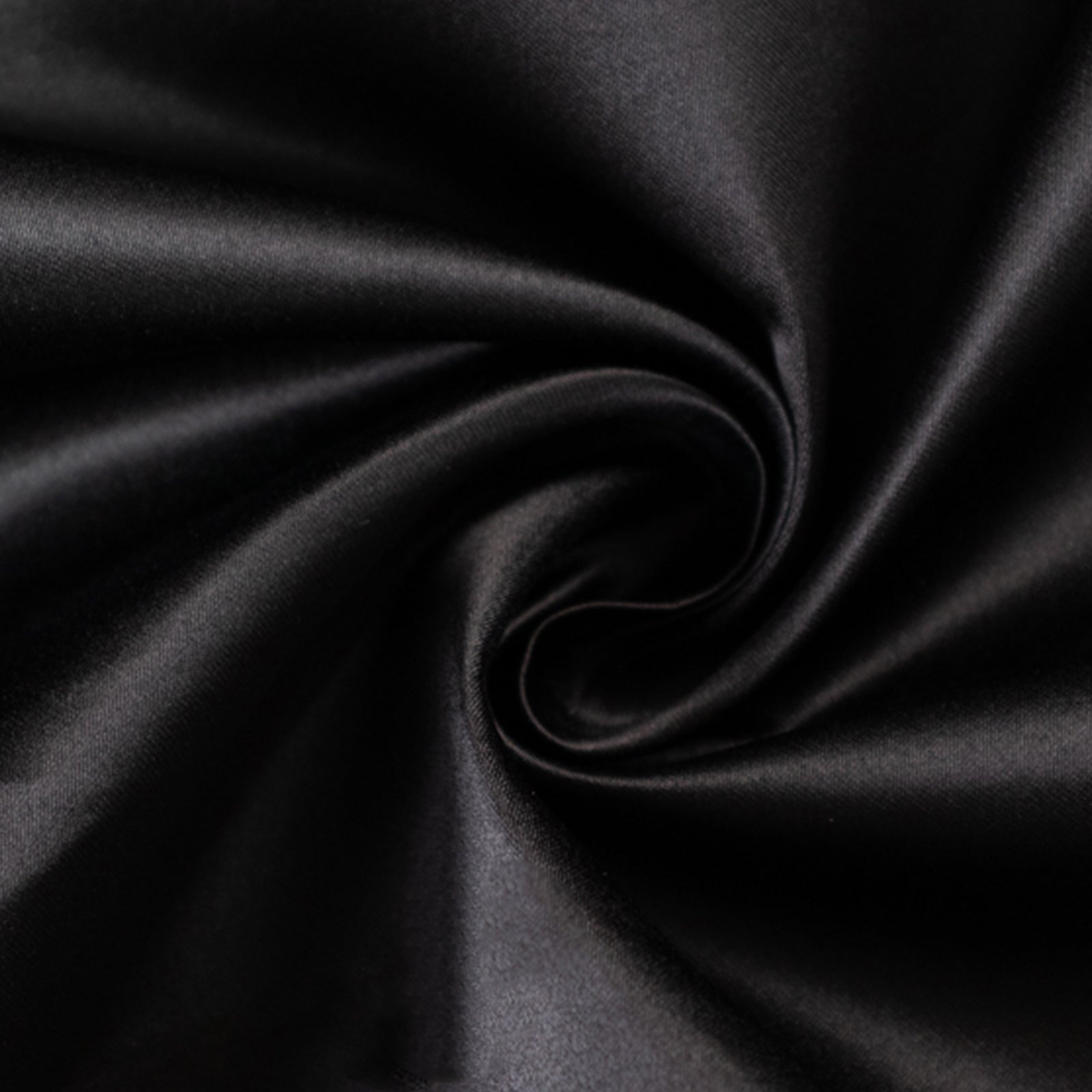54"x10 Yards Black Lamour Satin Fabric Bolt, Heavy Matte Satin Fabric By The Yard - Bell Racket Store