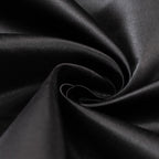 54"x10 Yards Black Lamour Satin Fabric Bolt, Heavy Matte Satin Fabric By The Yard - Bell Racket Store
