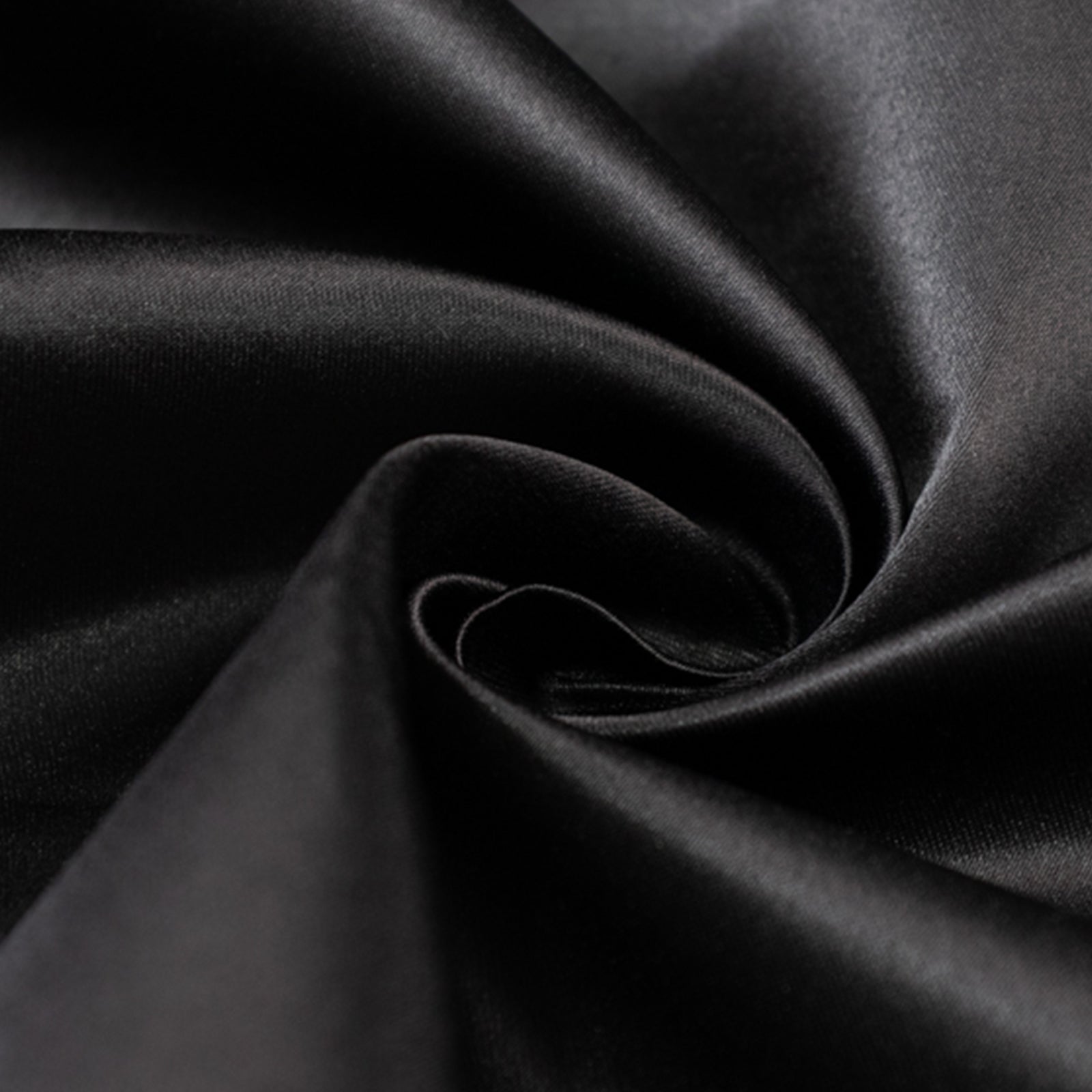 54"x10 Yards Black Lamour Satin Fabric Bolt, Heavy Matte Satin Fabric By The Yard - Bell Racket Store