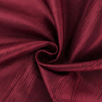 54"x10 Yards Burgundy Accordion Crinkle Taffeta Fabric Bolt - Bell Racket Store