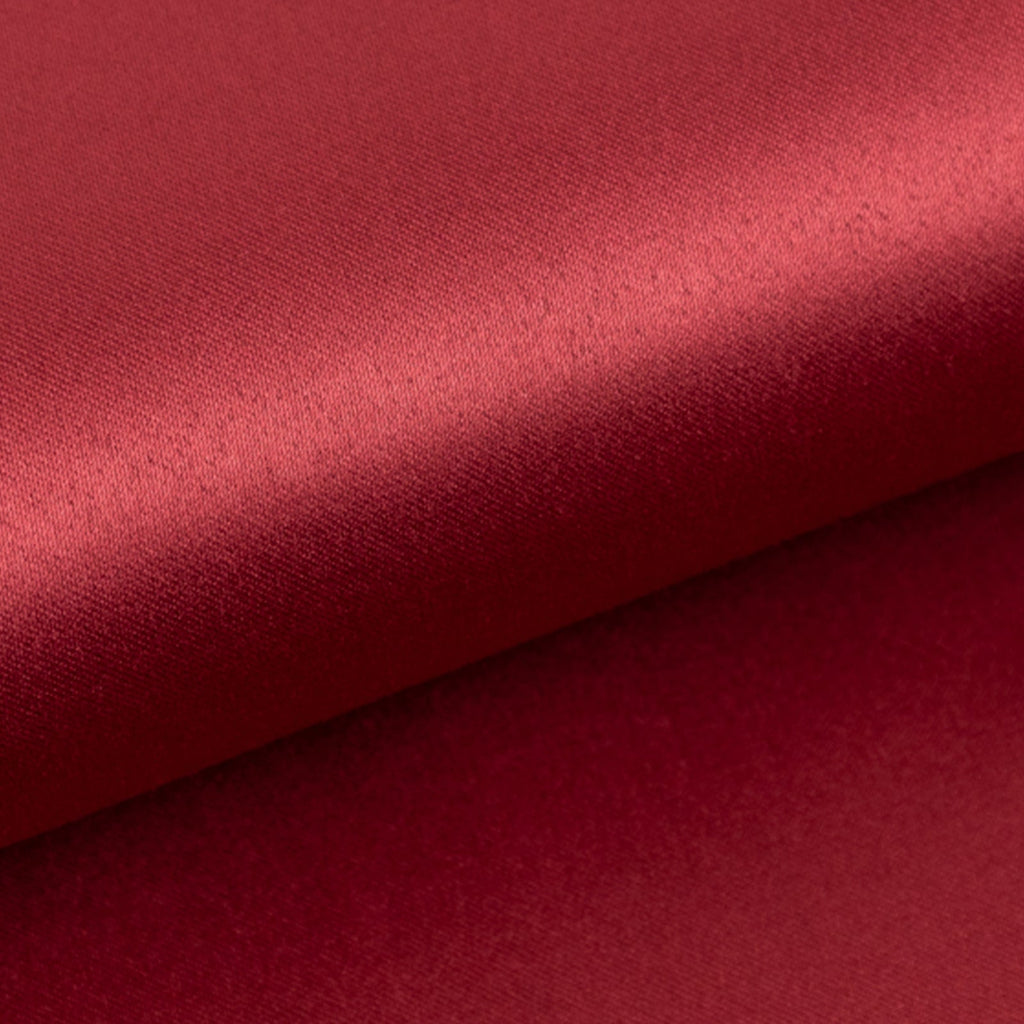 54"x10 Yards Burgundy Lamour Satin Fabric Bolt, Heavy Matte Satin Fabric By The Yard - Bell Racket Store