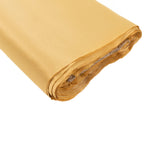54"x10 Yards Champagne Lamour Satin Fabric Bolt, Heavy Matte Satin Fabric By The Yard - Bell Racket Store