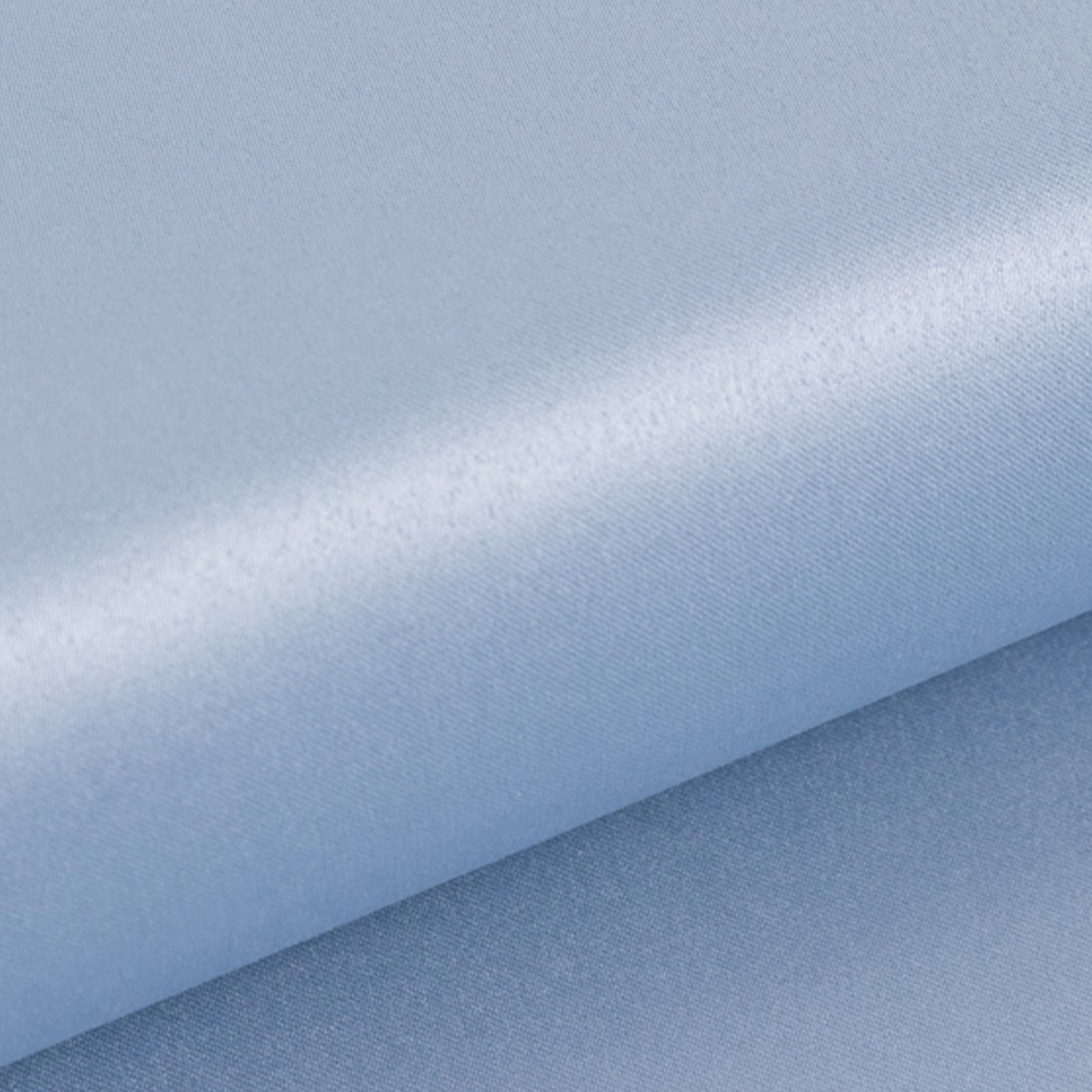 54"x10 Yards Dusty Blue Lamour Satin Fabric Bolt, Heavy Matte Satin Fabric By The Yard - Bell Racket Store