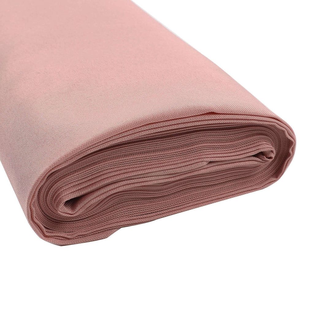 54"x10 Yards Dusty Rose Polyester Fabric Bolt DIY Craft Fabric Roll - Bell Racket Store