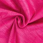54"x10 Yards Fuchsia Accordion Crinkle Taffeta Fabric Bolt - Bell Racket Store