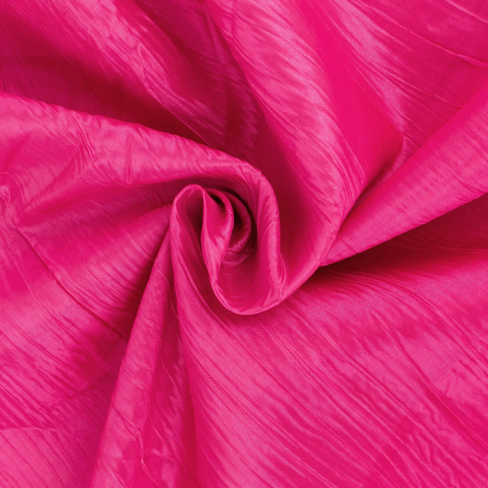 54"x10 Yards Fuchsia Accordion Crinkle Taffeta Fabric Bolt - Bell Racket Store