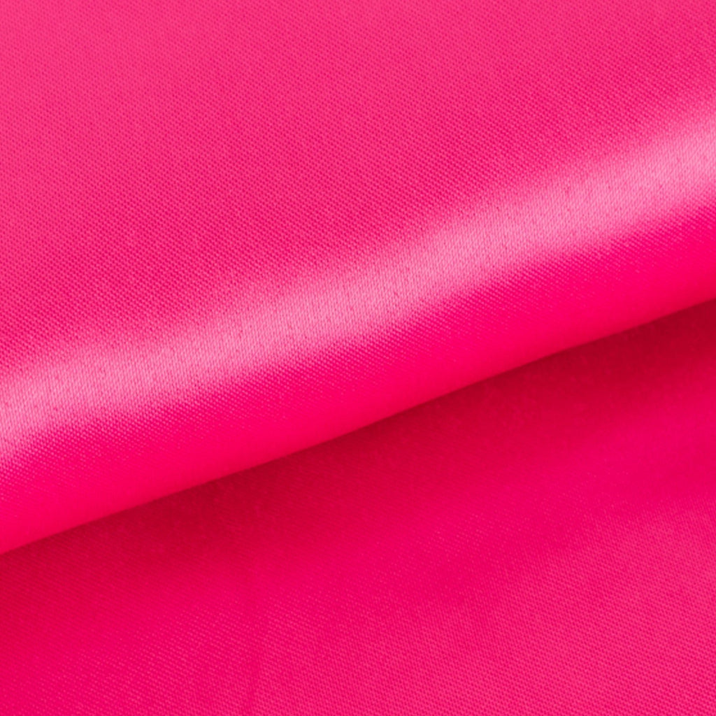 54"x10 Yards Fuchsia Lamour Satin Fabric Bolt, Heavy Matte Satin Fabric By The Yard - Bell Racket Store