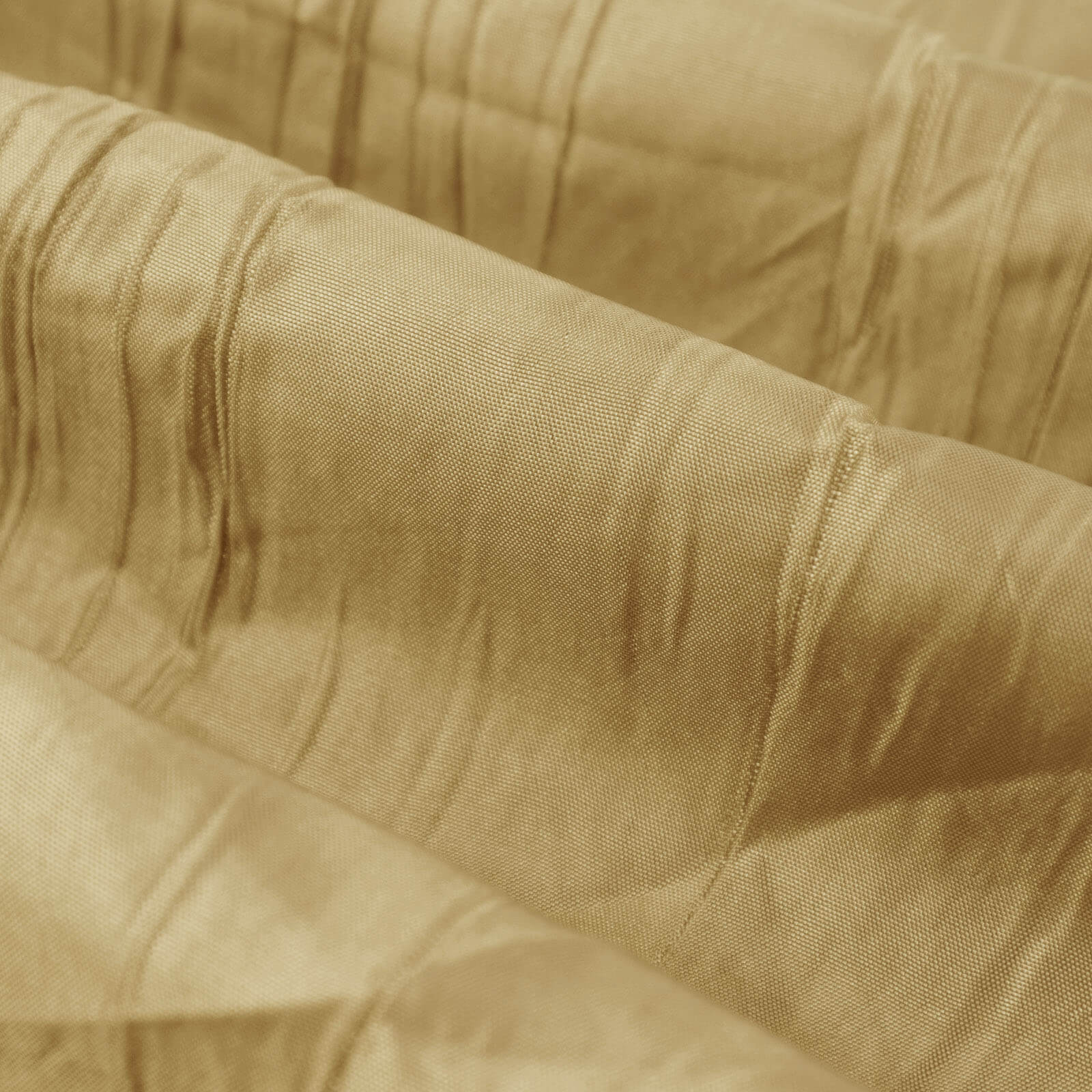 54"x10 Yards Gold Accordion Crinkle Taffeta Fabric Bolt - Bell Racket Store