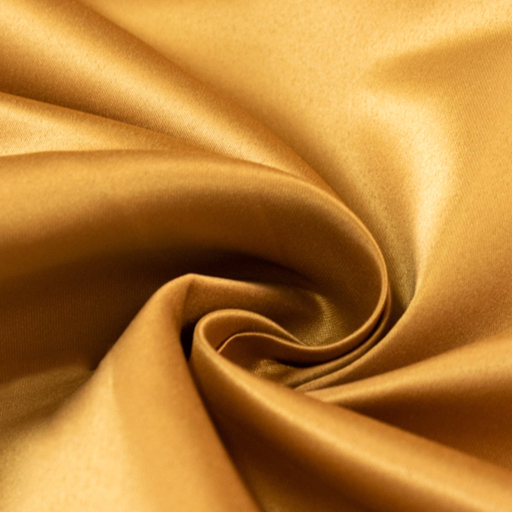 54"x10 Yards Gold Lamour Satin Fabric Bolt, Heavy Matte Satin Fabric By The Yard - Bell Racket Store