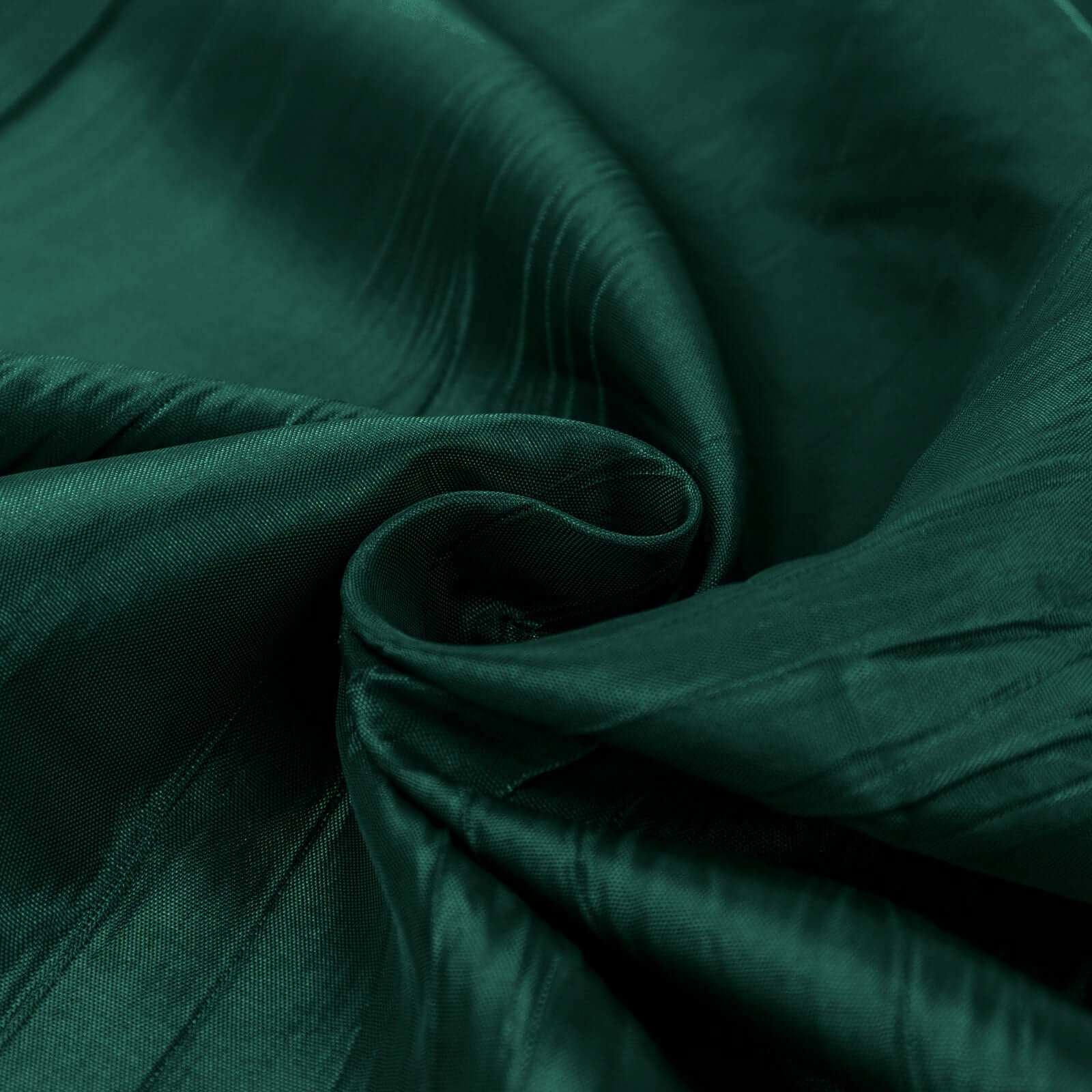 54"x10 Yards Hunter Emerald Green Accordion Crinkle Taffeta Fabric Bolt - Bell Racket Store