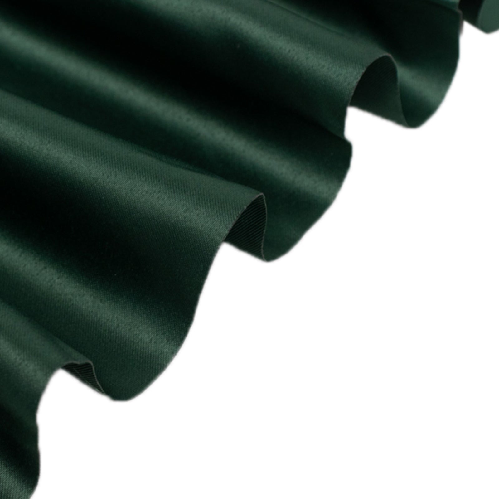 54"x10 Yards Hunter Emerald Green Lamour Satin Fabric Bolt, Heavy Matte Satin Fabric By The Yard - Bell Racket Store