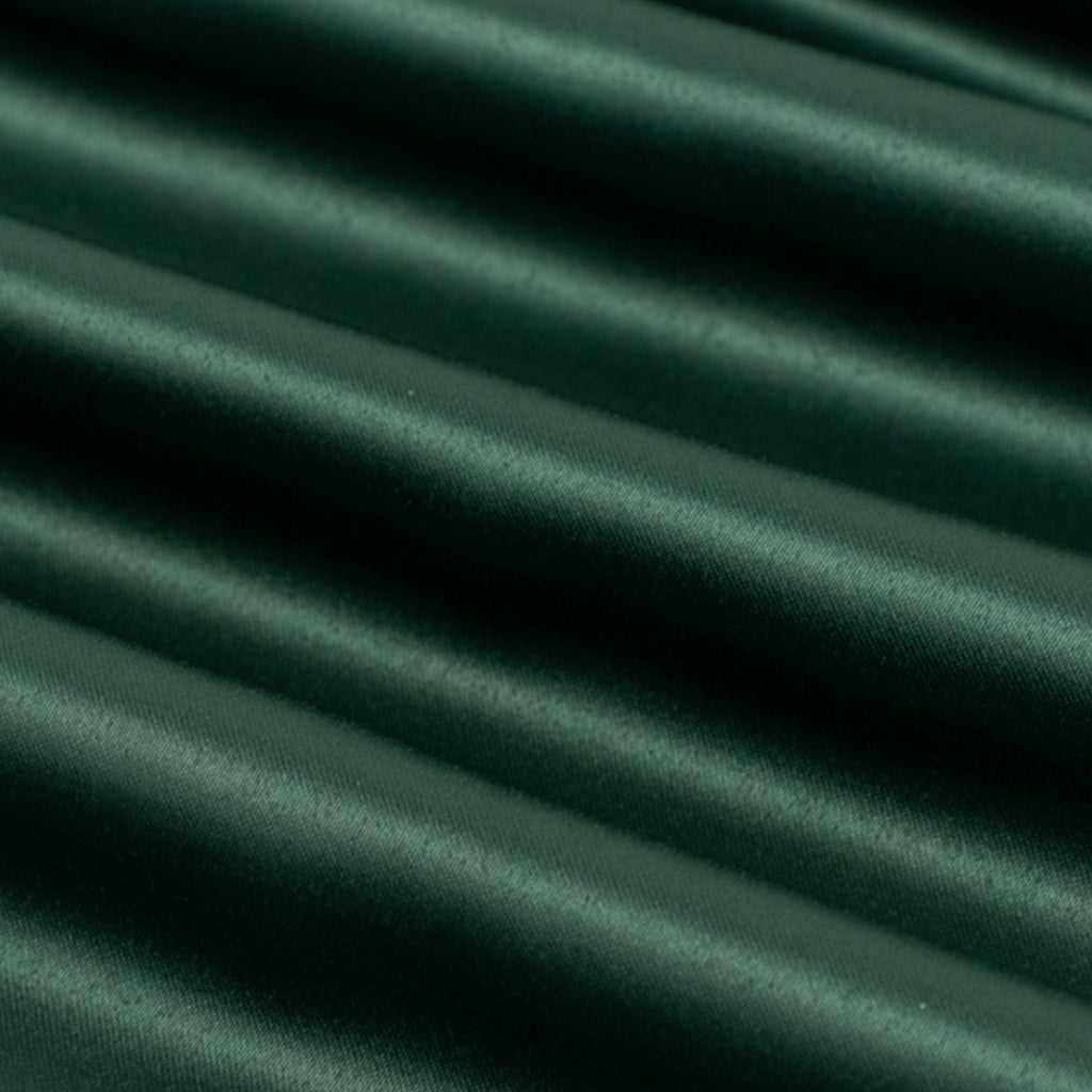 54"x10 Yards Hunter Emerald Green Lamour Satin Fabric Bolt, Heavy Matte Satin Fabric By The Yard - Bell Racket Store