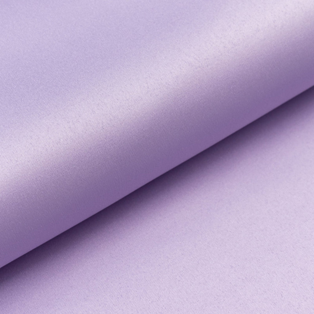 54"x10 Yards Lavender Lilac Lamour Satin Fabric Bolt, Heavy Matte Satin Fabric By The Yard - Bell Racket Store
