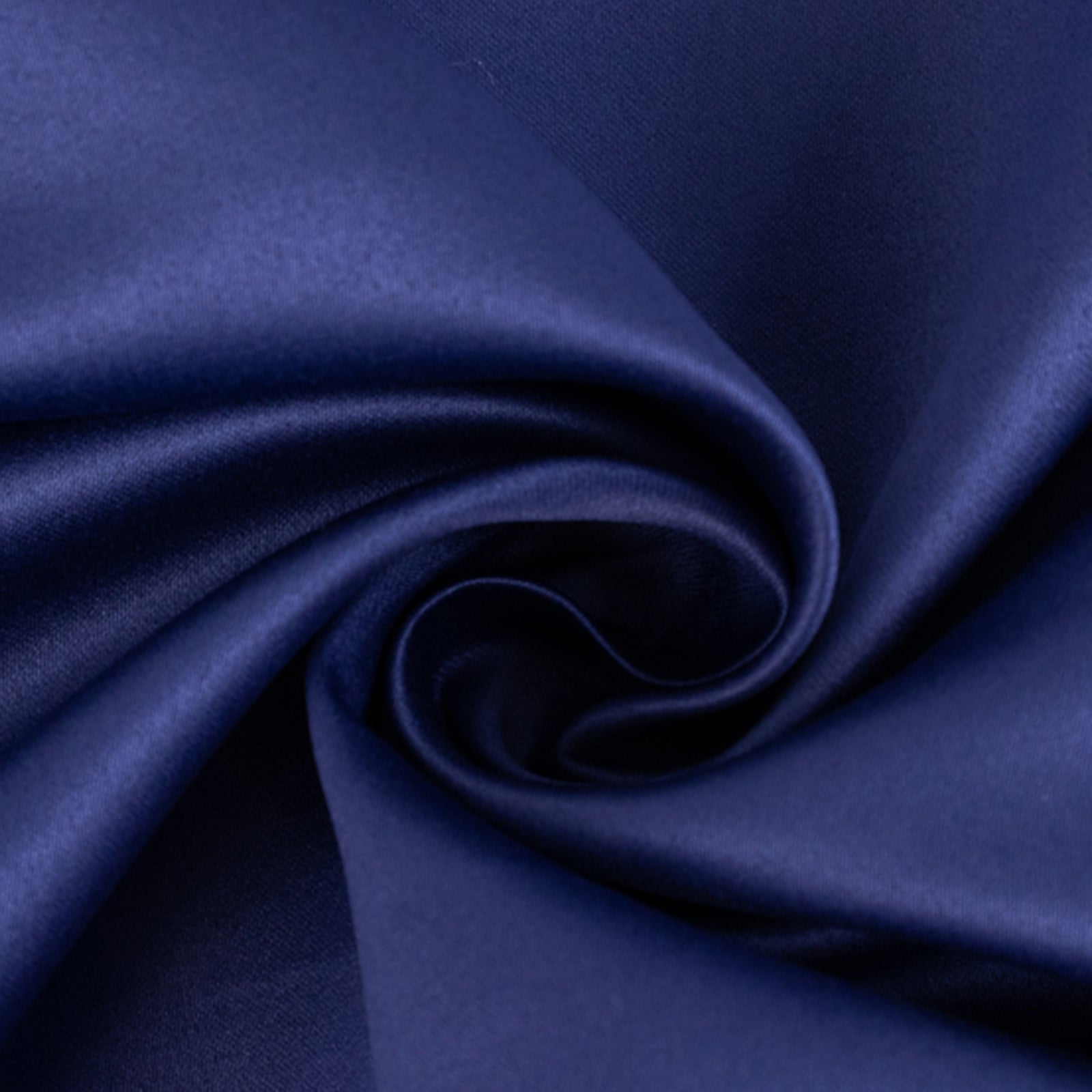 54"x10 Yards Navy Blue Lamour Satin Fabric Bolt, Heavy Matte Satin Fabric By The Yard - Bell Racket Store