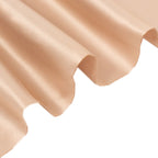 54"x10 Yards Nude Lamour Satin Fabric Bolt, Heavy Matte Satin Fabric By The Yard - Bell Racket Store