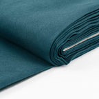 54"x10 Yards Peacock Teal Polyester Fabric Bolt, DIY Craft Fabric Roll - Bell Racket Store