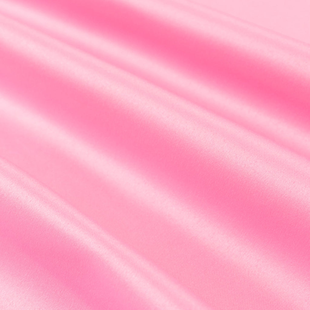 54"x10 Yards Pink Lamour Satin Fabric Bolt, Heavy Matte Satin Fabric By The Yard - Bell Racket Store
