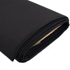54"x10 Yards Premium Polyester Black Fabric Bolt, DIY Craft Fabric Roll for Upholstery, Curtains, and Event Decor - Bell Racket Store