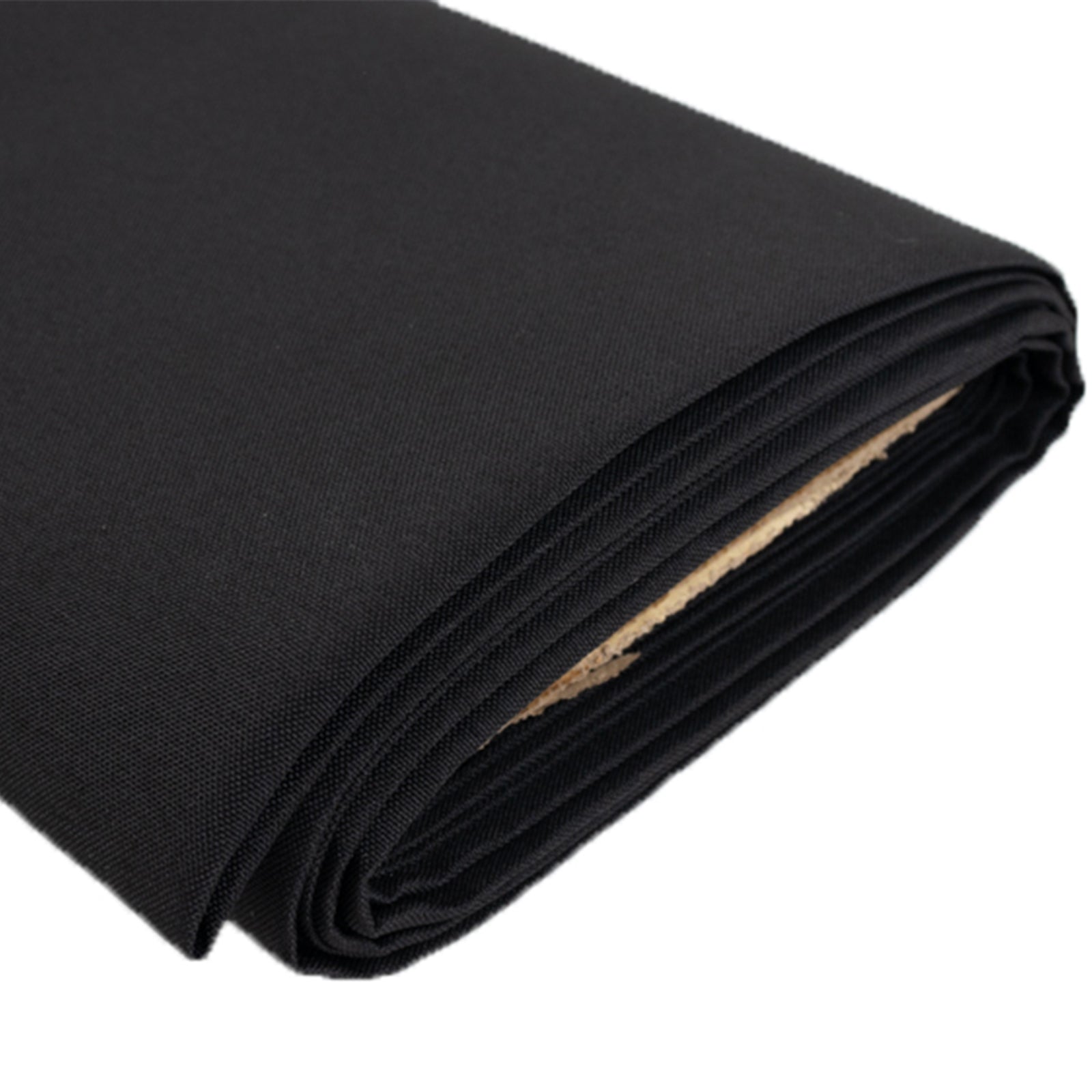 54"x10 Yards Premium Polyester Black Fabric Bolt, DIY Craft Fabric Roll for Upholstery, Curtains, and Event Decor - Bell Racket Store