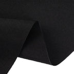 54"x10 Yards Premium Polyester Black Fabric Bolt, DIY Craft Fabric Roll for Upholstery, Curtains, and Event Decor - Bell Racket Store