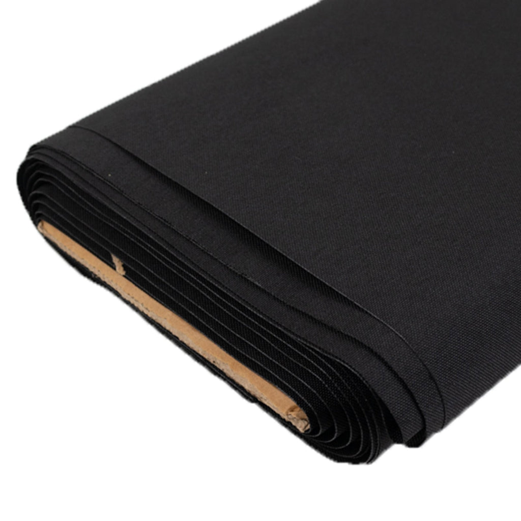 54"x10 Yards Premium Polyester Black Fabric Bolt, DIY Craft Fabric Roll for Upholstery, Curtains, and Event Decor - Bell Racket Store