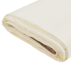 54"x10 Yards Premium Polyester Ivory Fabric Bolt, DIY Craft Fabric Roll for Upholstery, Curtains, and Event Decor - Bell Racket Store