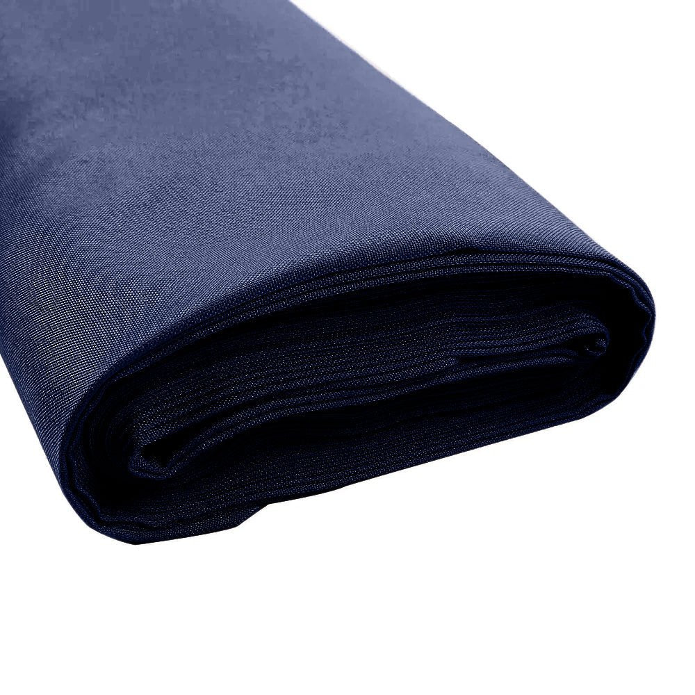 54"x10 Yards Premium Polyester Navy Blue Fabric Bolt, DIY Craft Fabric Roll for Upholstery, Curtains, and Event Decor - Bell Racket Store