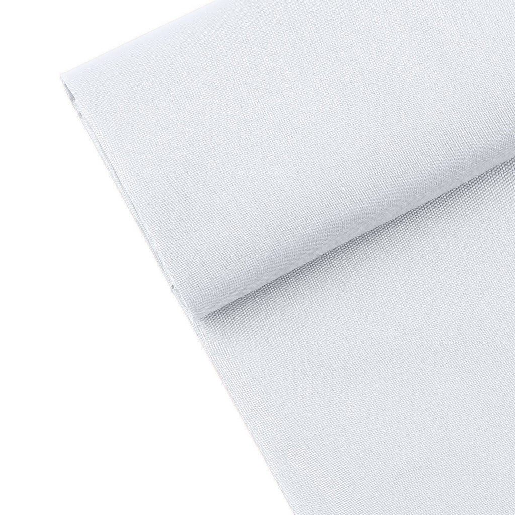 54"x10 Yards Premium Polyester White Fabric Bolt, DIY Craft Fabric Roll for Upholstery, Curtains, and Event Decor - Bell Racket Store