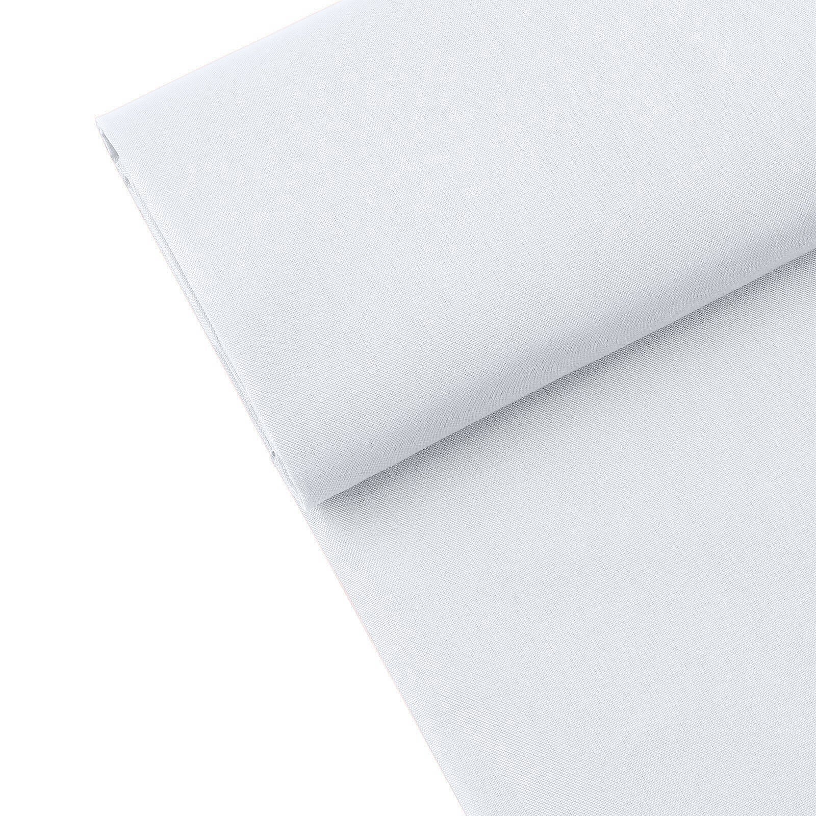 54"x10 Yards Premium Polyester White Fabric Bolt, DIY Craft Fabric Roll for Upholstery, Curtains, and Event Decor - Bell Racket Store