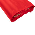 54"x10 Yards Red Lamour Satin Fabric Bolt, Heavy Matte Satin Fabric By The Yard - Bell Racket Store