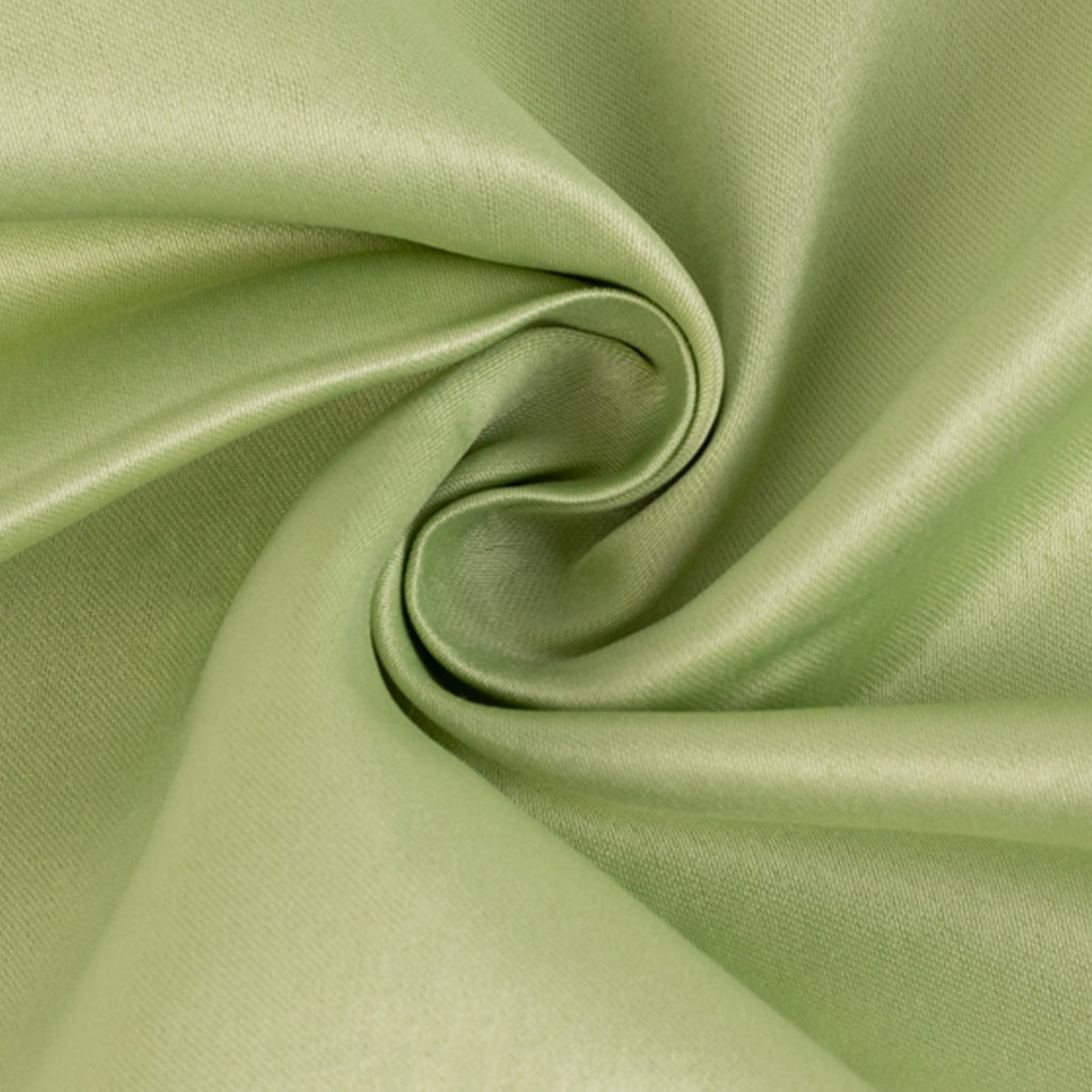 54"x10 Yards Sage Green Lamour Satin Fabric Bolt, Heavy Matte Satin Fabric By The Yard - Bell Racket Store