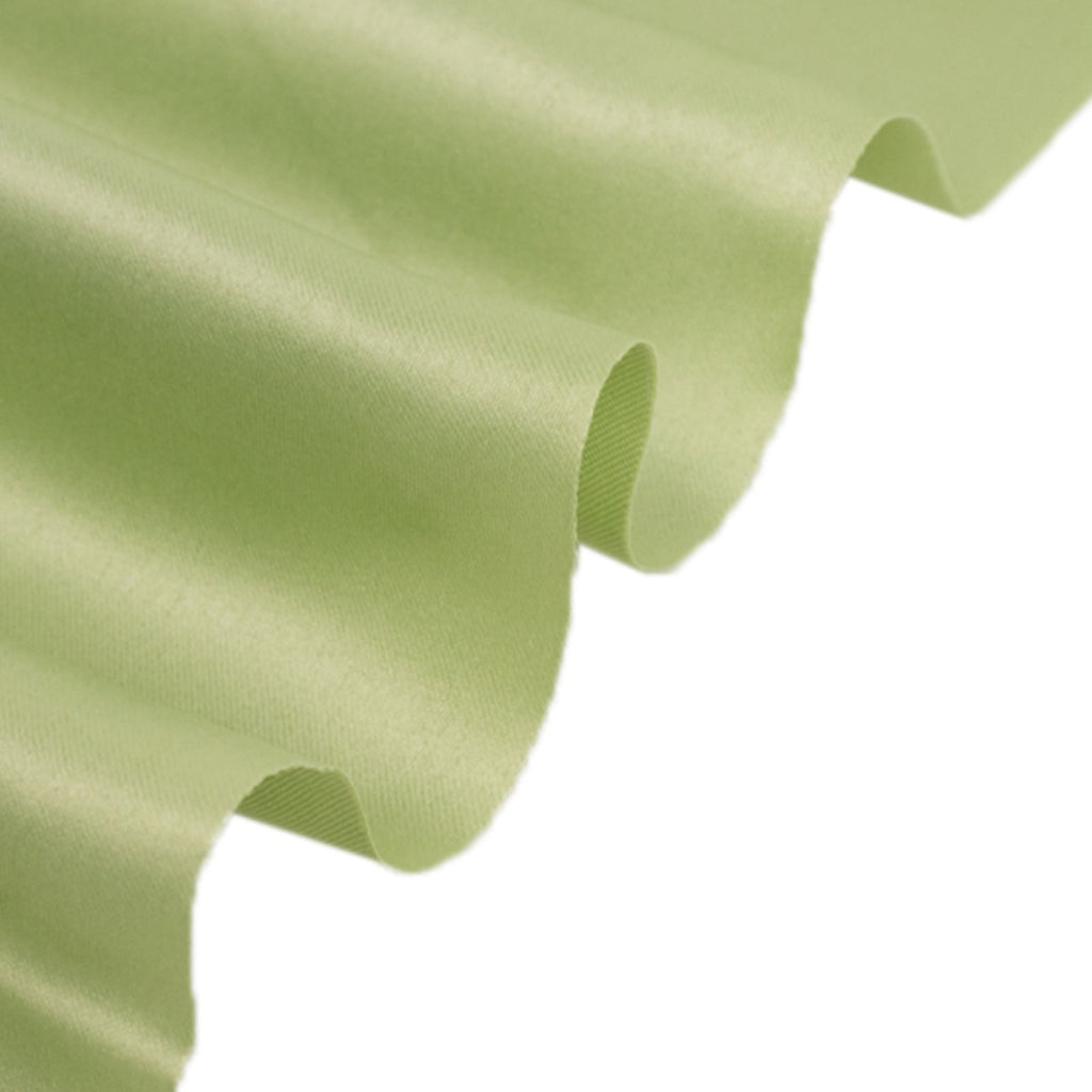 54"x10 Yards Sage Green Lamour Satin Fabric Bolt, Heavy Matte Satin Fabric By The Yard - Bell Racket Store