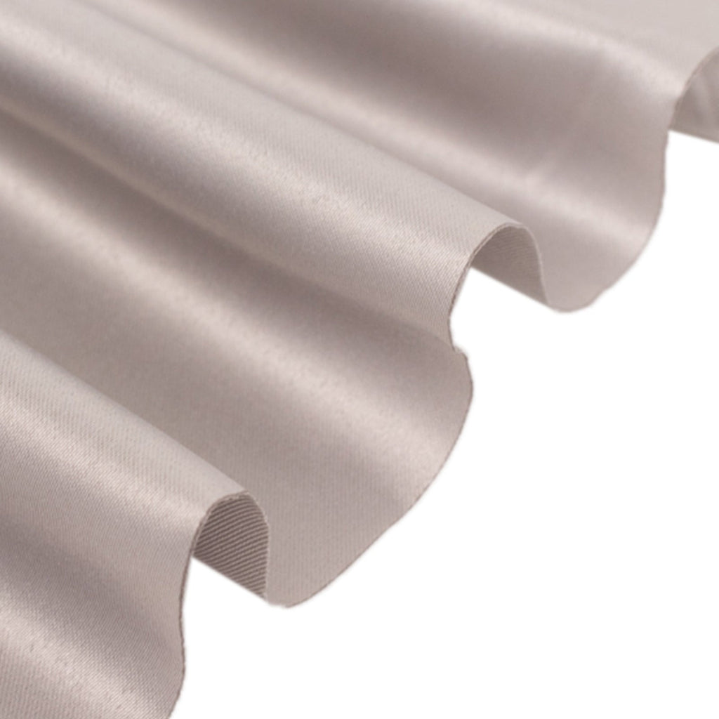 54"x10 Yards Silver Lamour Satin Fabric Bolt, Heavy Matte Satin Fabric By The Yard - Bell Racket Store